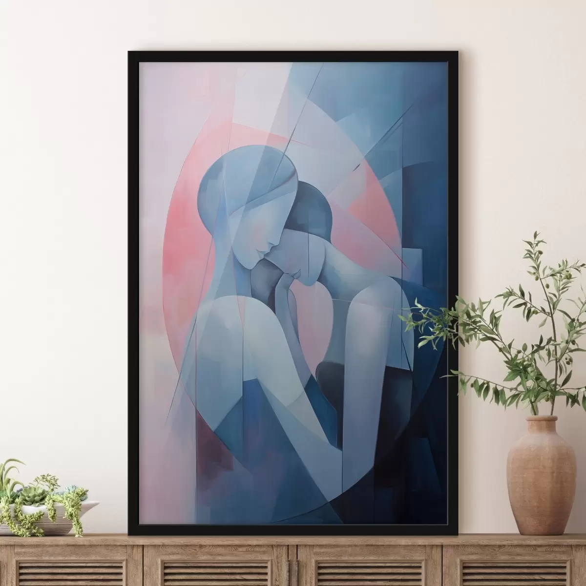 Plakat Kahe inimese omaksvõtt f44667