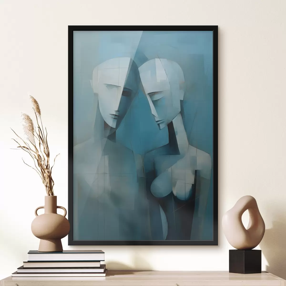 Plakat Paar geomeetrias f44672