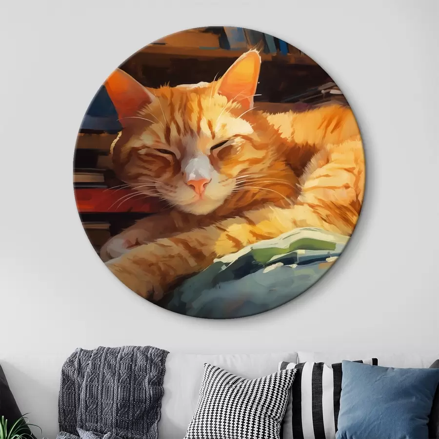 Pilt Kass ja raamatud r44656