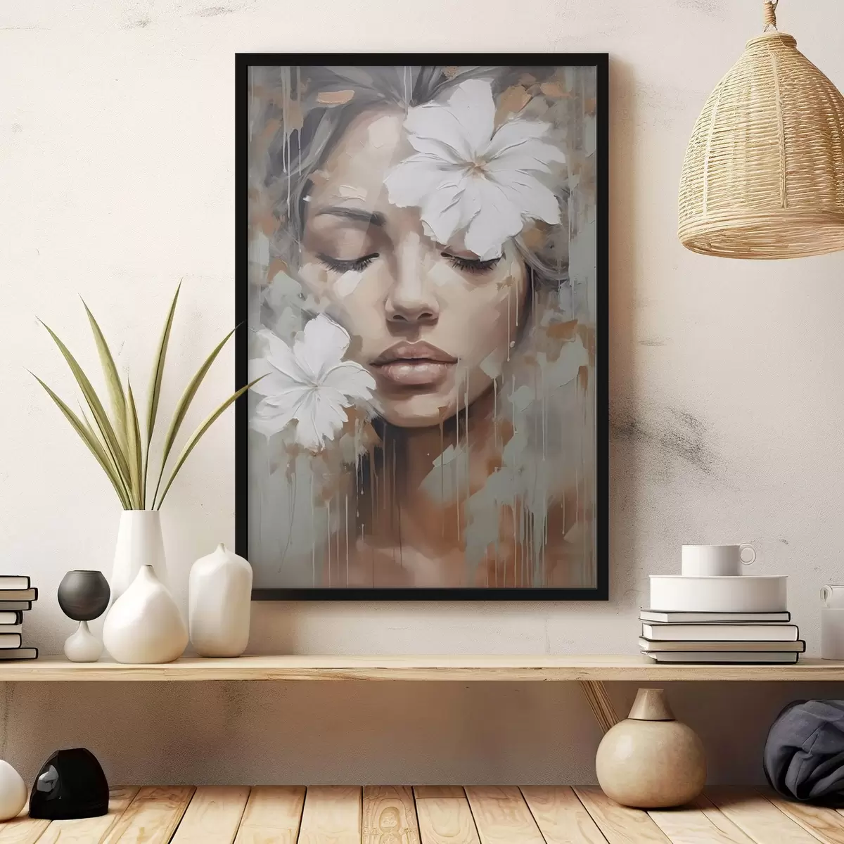 Plakat Naise nägu f44684