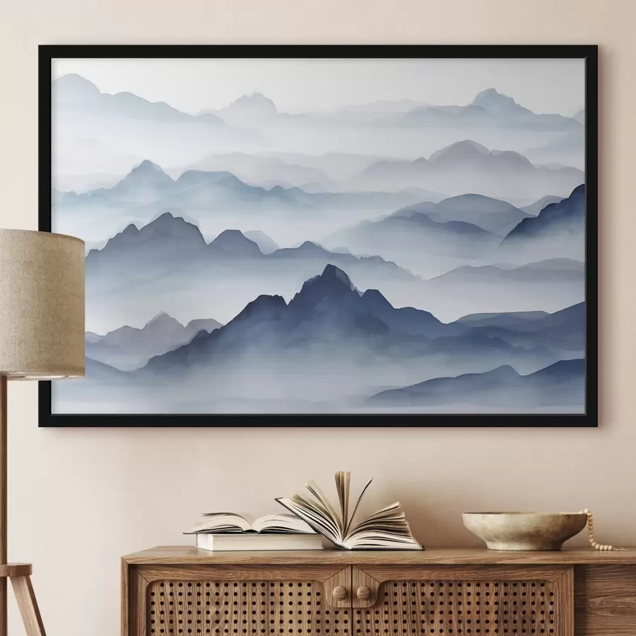 Fototapeedid Sinised mäed f44685