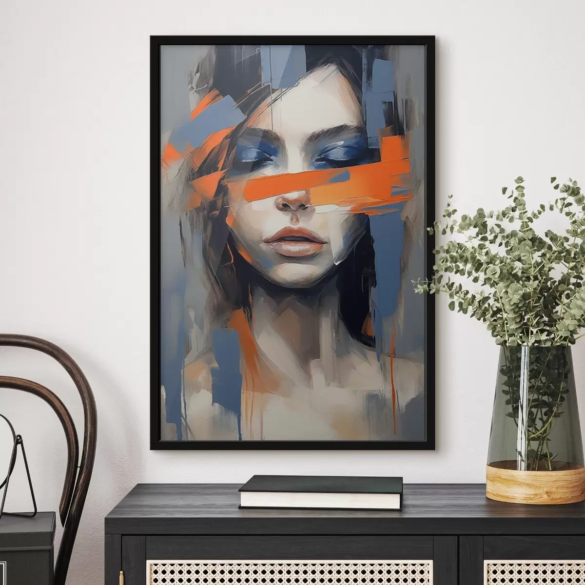 Plakat Naise nägu f44686