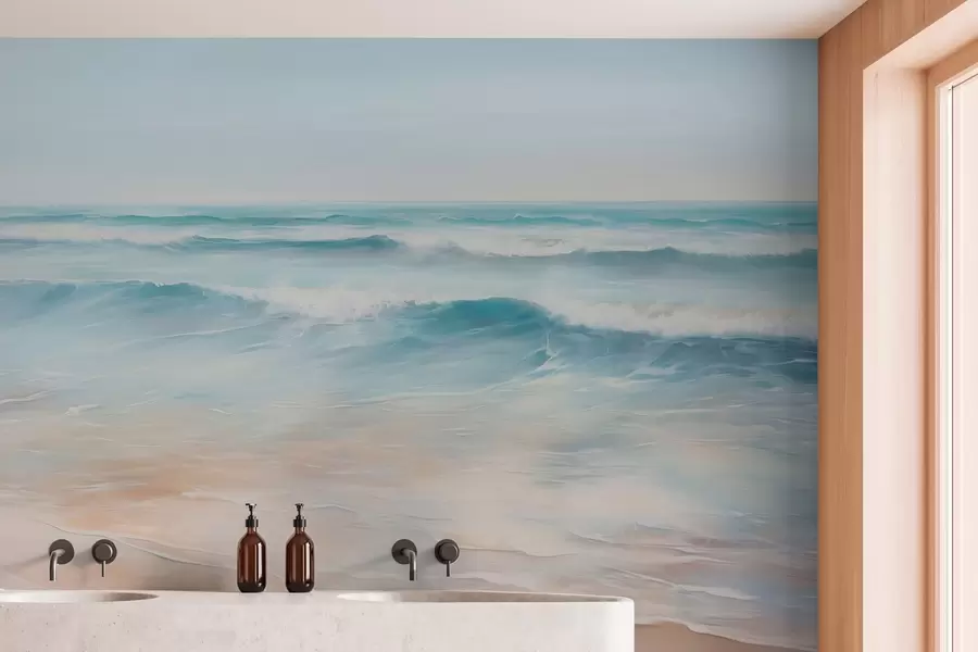 Fototapeedid Meremaastiku imitatsioonimaal w04103