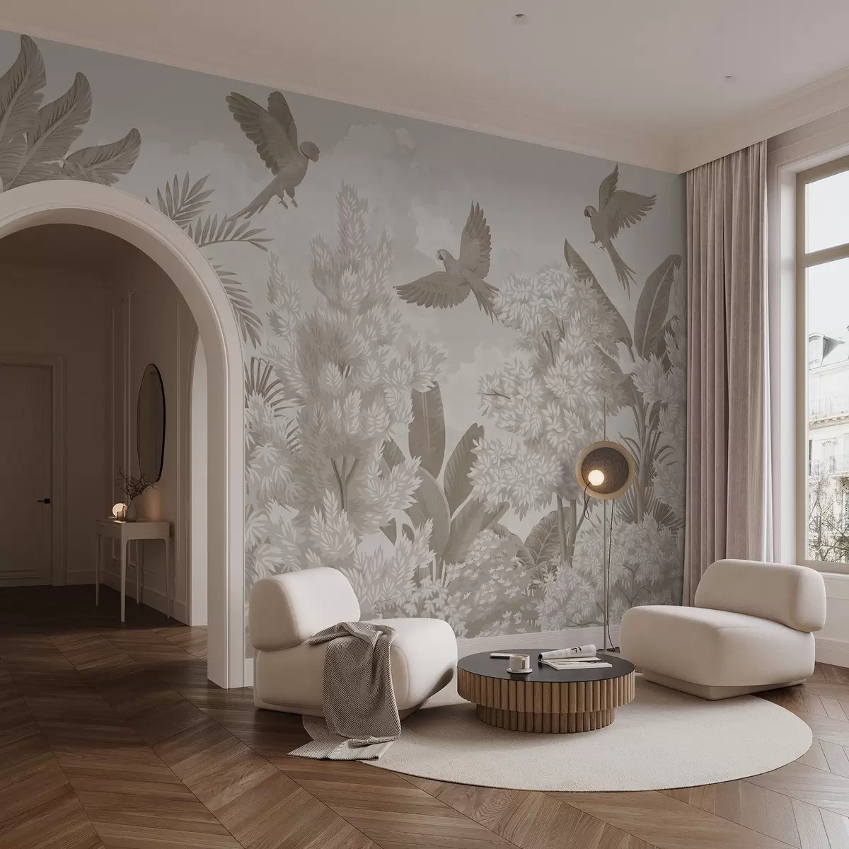 Fototapeedid Papagoid džunglis w04105v1