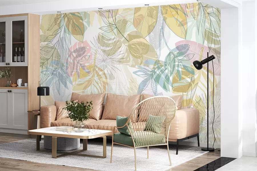 Fototapeedid Palmi lehed w04107v2