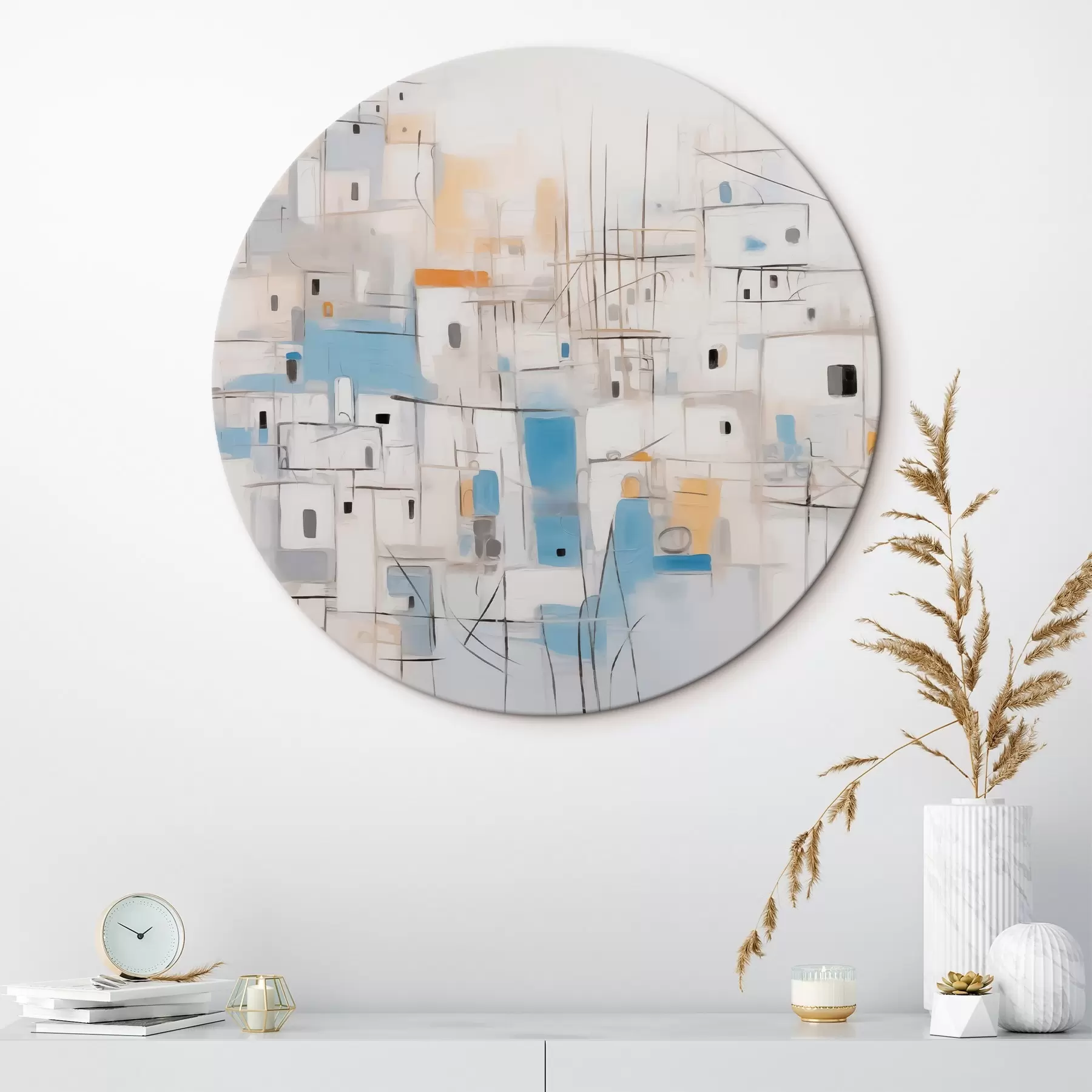 Pilt Kodu abstraktne imitatsioonimaali r44699