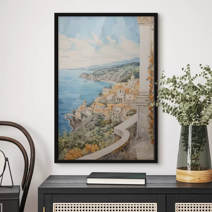 Fototapeedid Linn mere ääres f44694