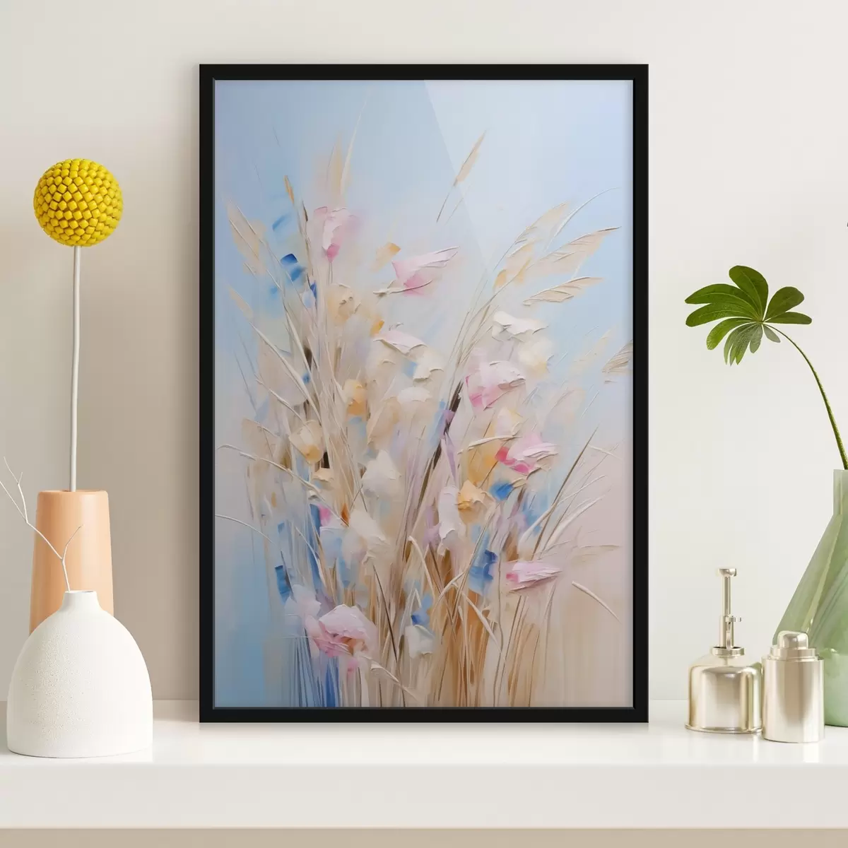 Plakat Põllu rohttaimede imitatsioonimaali f44696