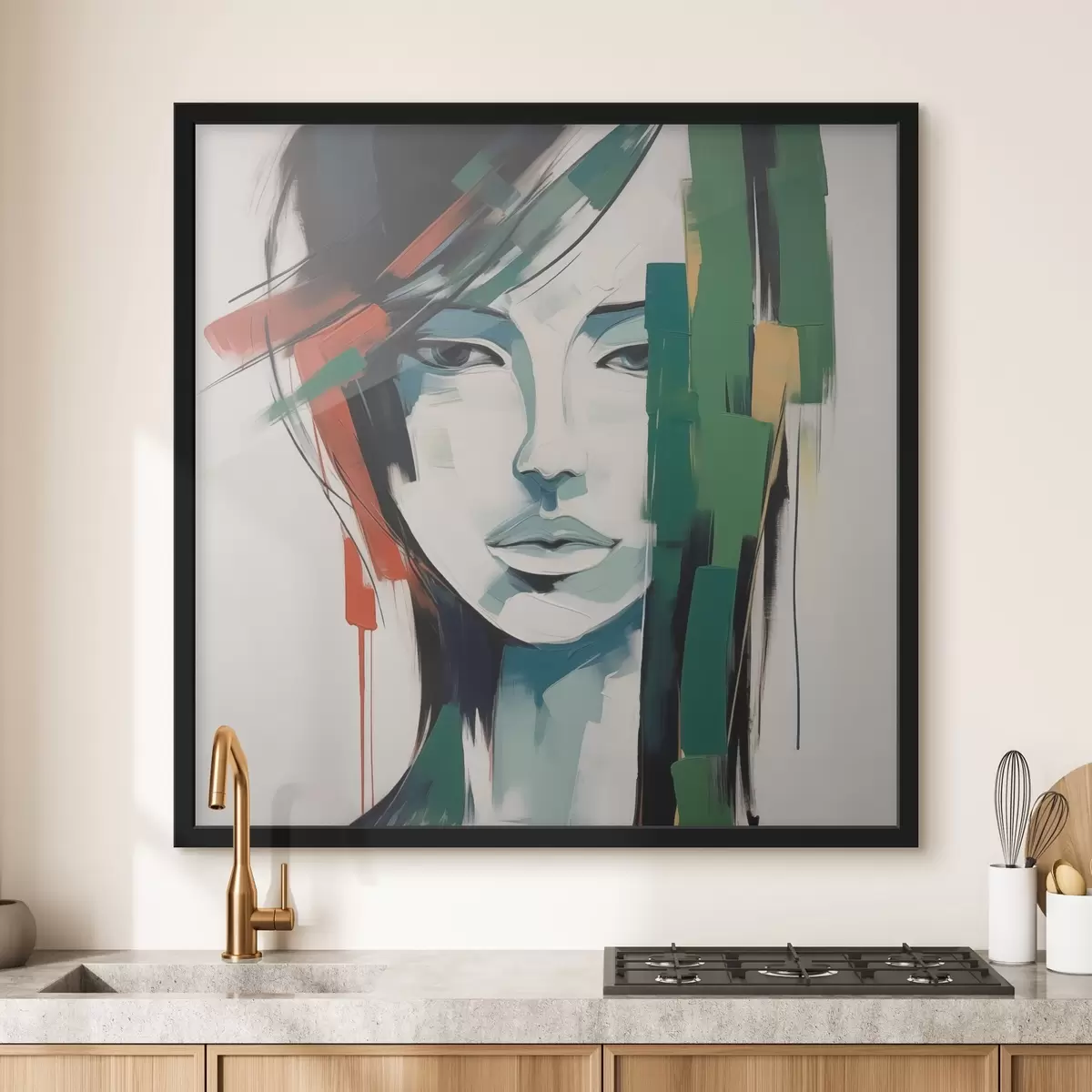 Plakat Maali helge portree imitatsioon f44698