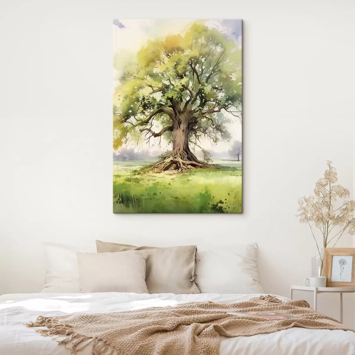 Pilt Vana puu laialivalguvate juurtega s44731