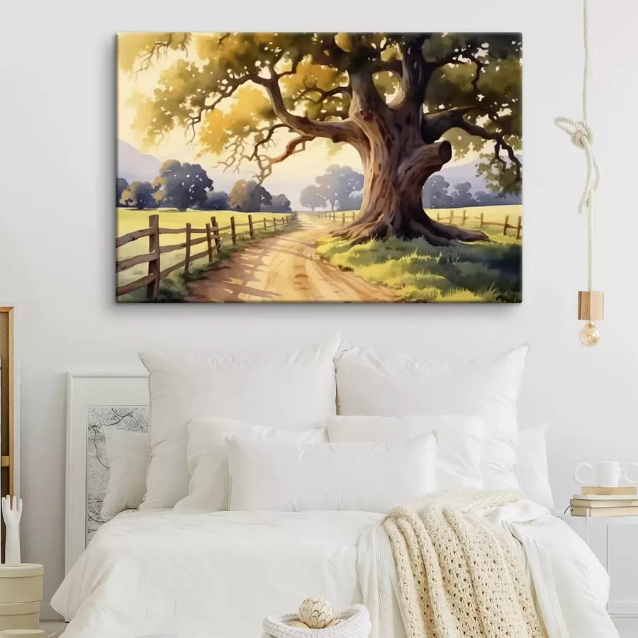 Pilt maatee ääres asuv allee s44733