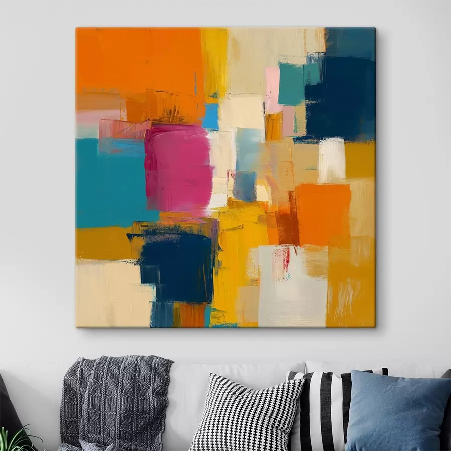 Pilt Värvilised laigud kaasaegses stiilis s44753