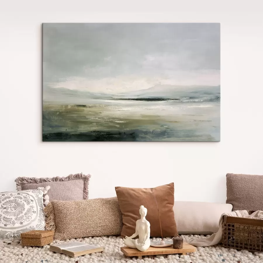 Pilt Minimalistlik maastik uduga s44756