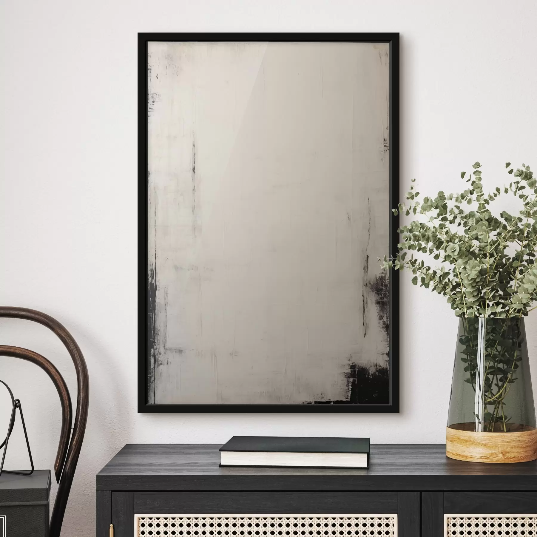 Fototapeedid Heledal taustal tumedad kriipsud f44741