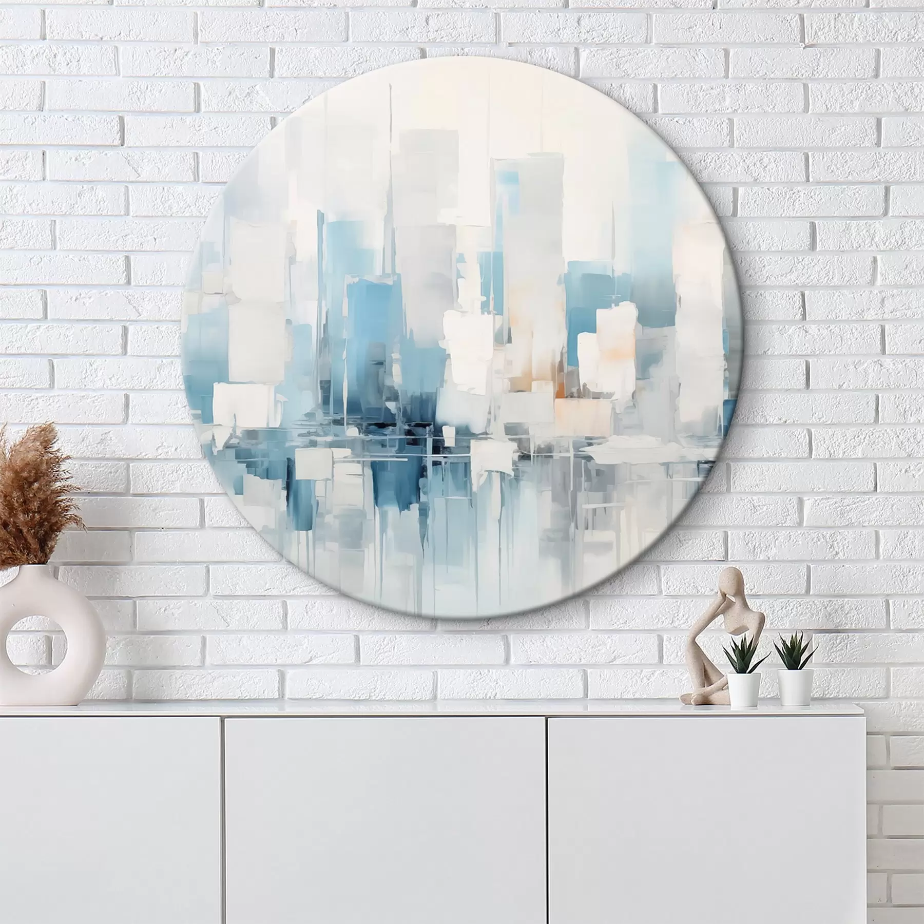 Pilt Abstraktne linna imitatsioonimaal r44768