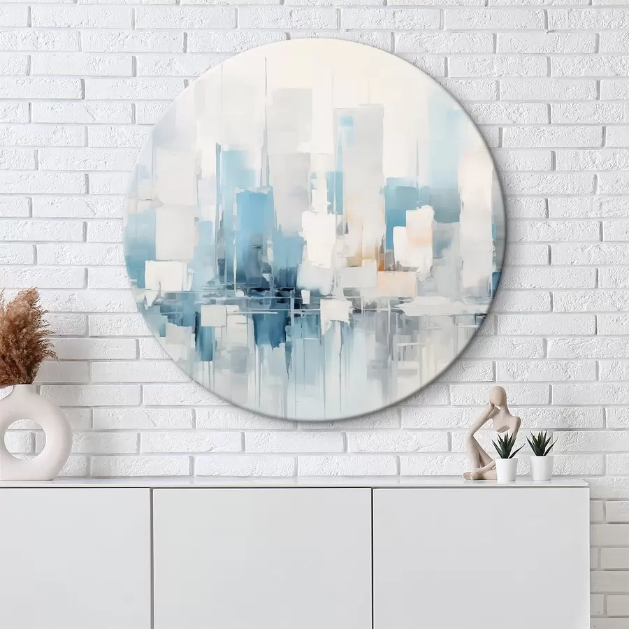 Pilt Abstraktne linna imitatsioonimaal r44768