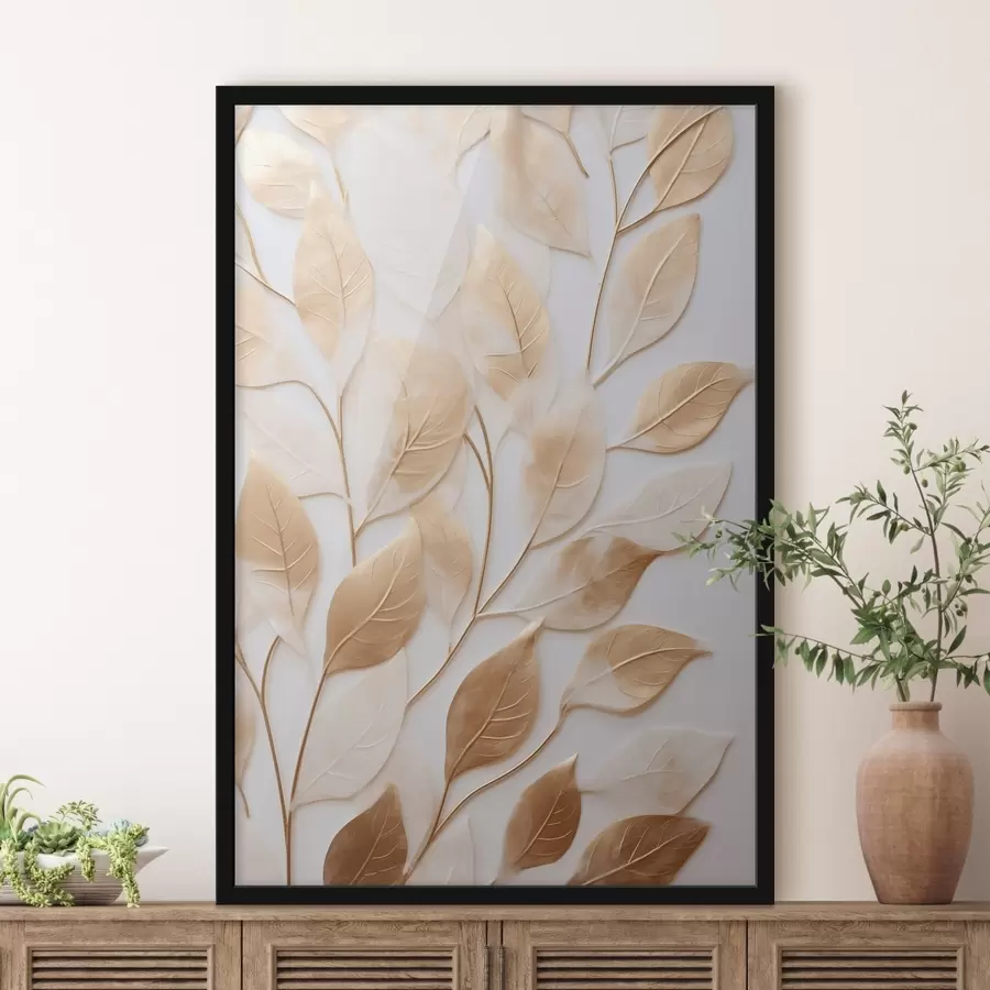 Fototapeedid Lehed okstel f44766