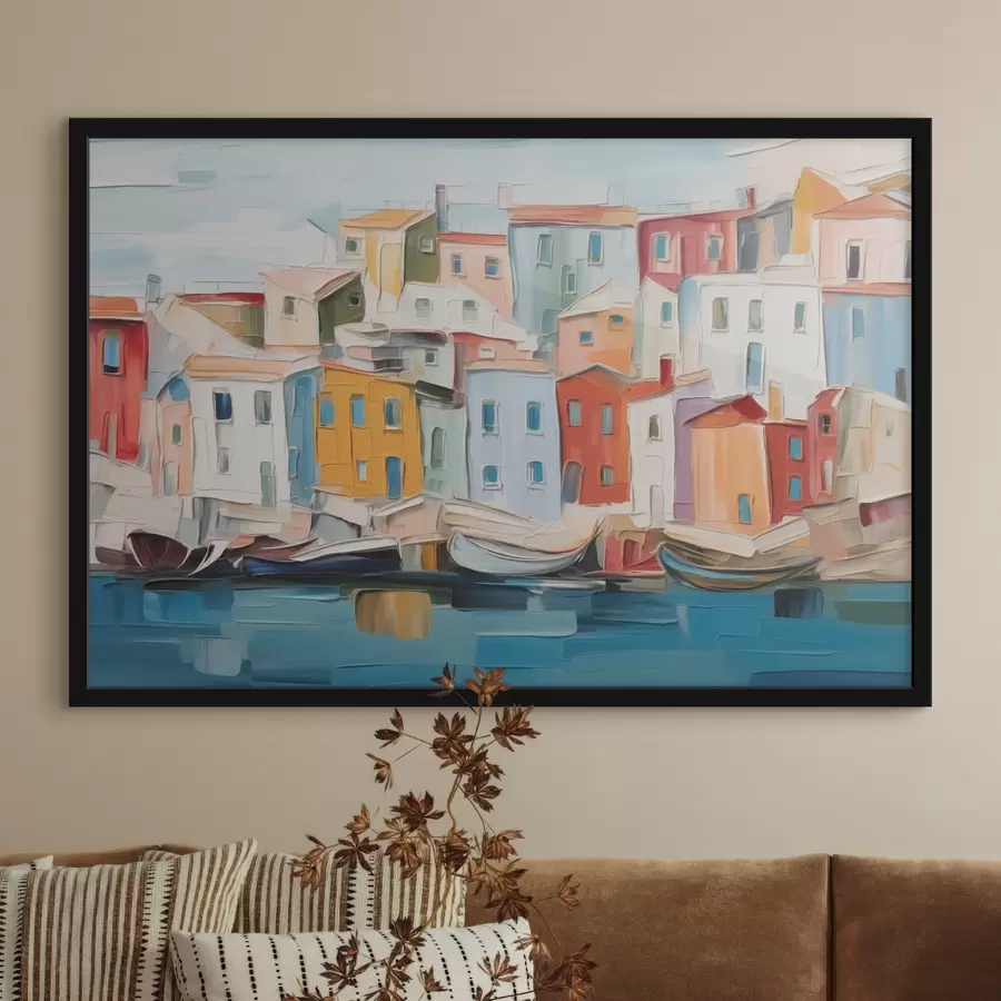 Fototapeedid Abstraktsed linnamajad f44783