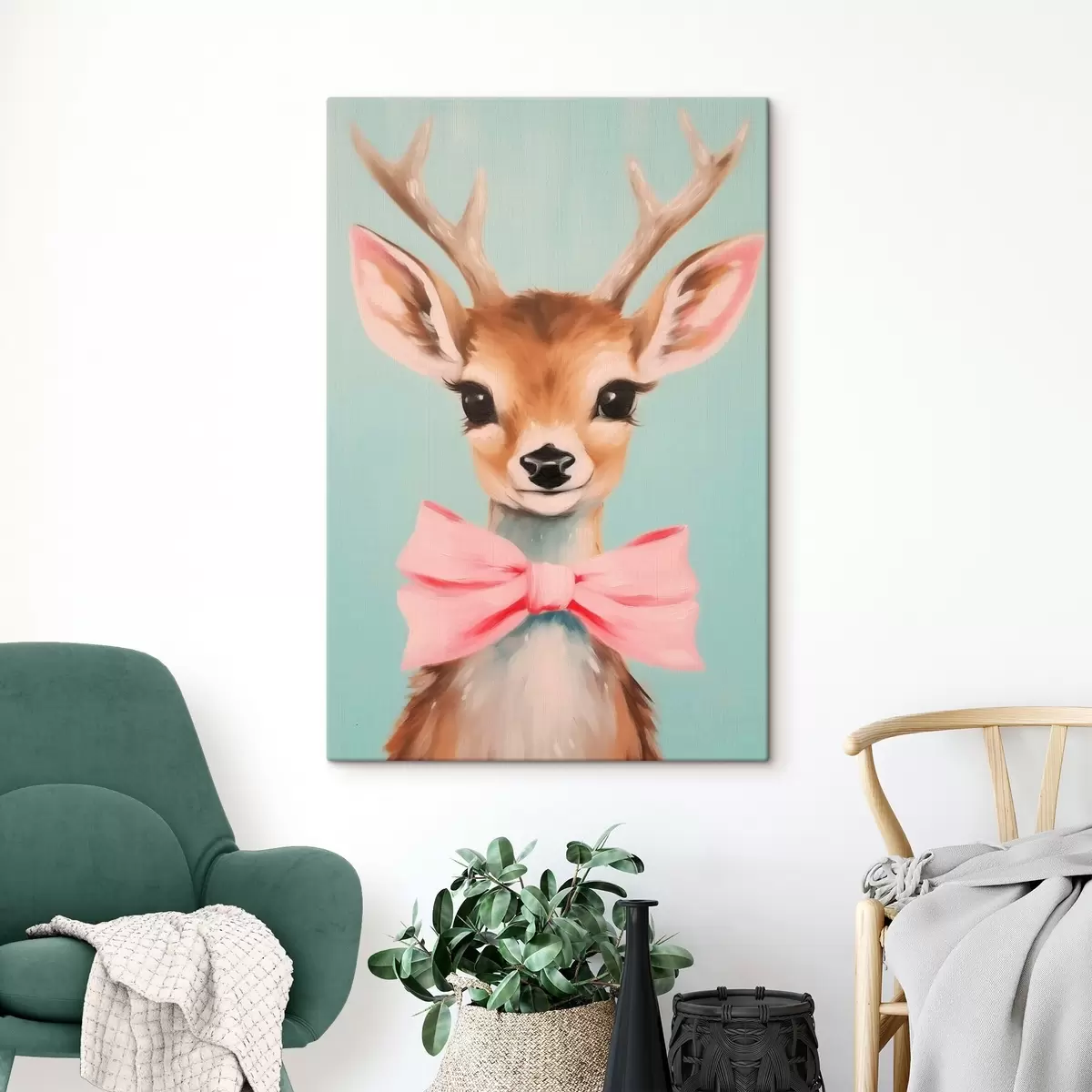 Pilt Roosa vibuga hirv s44802