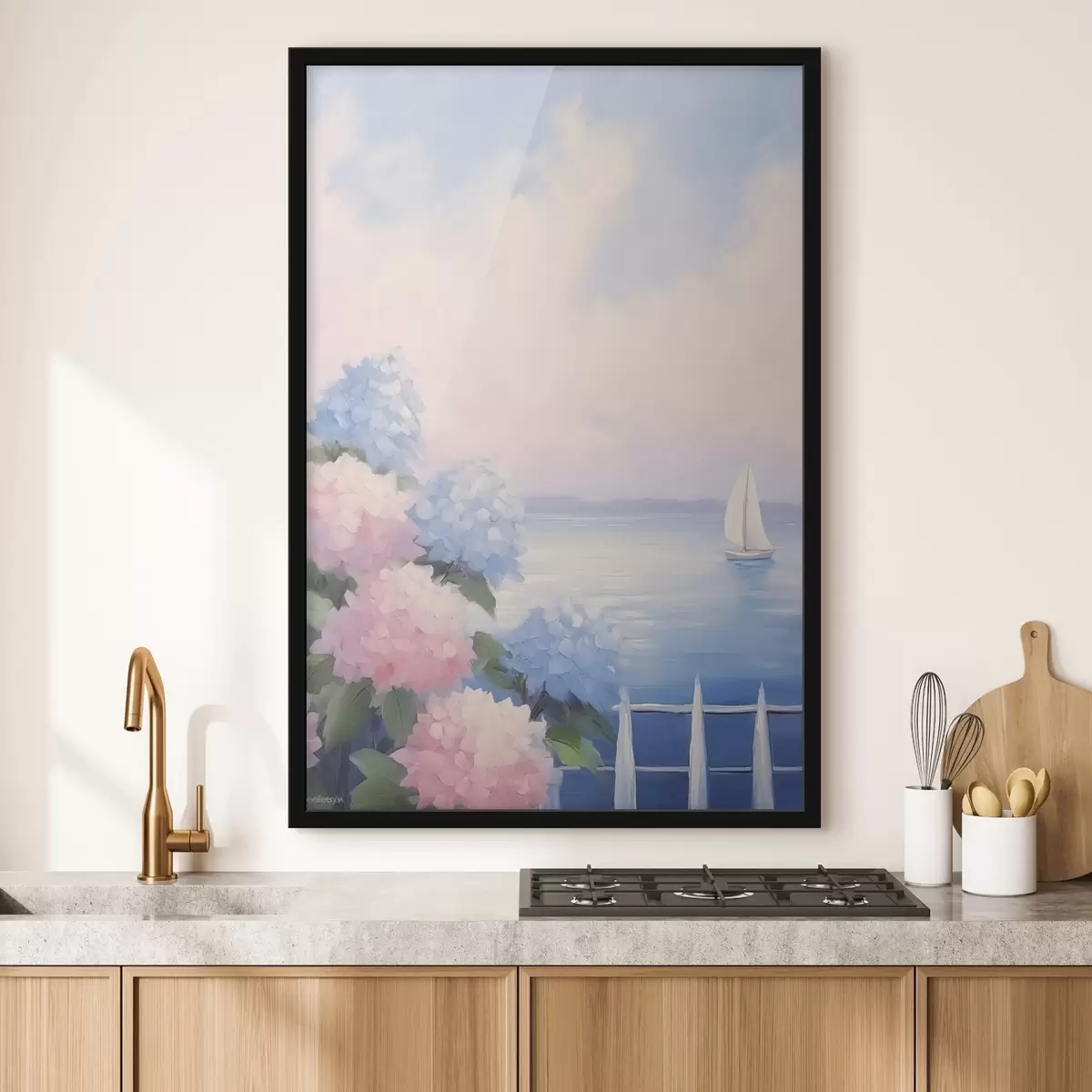 Plakat Hortensiapõõsad f44805