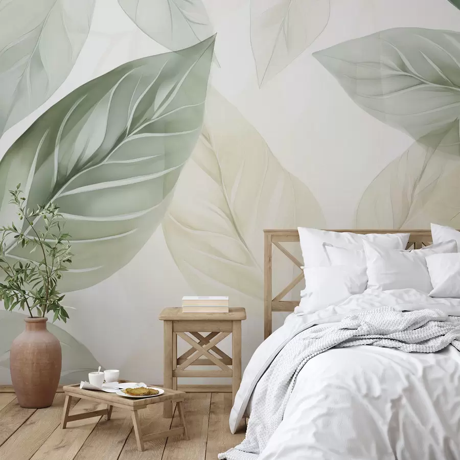 Fototapeedid Lehtmetsade imitatsiooni maalimine w04125