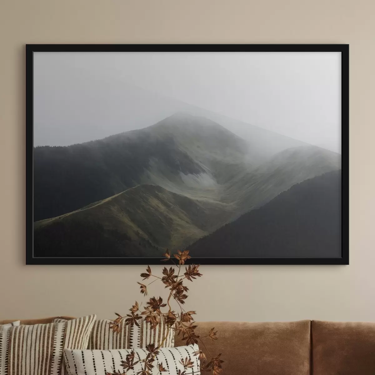 Plakat Moai kivipatsid Lihavõtte saarel päikeseloojangul f44900