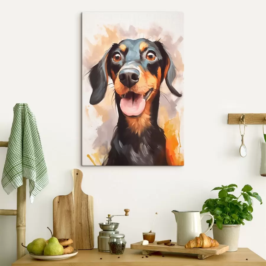 Pilt Dachshundi imitatsioonimaal s44818