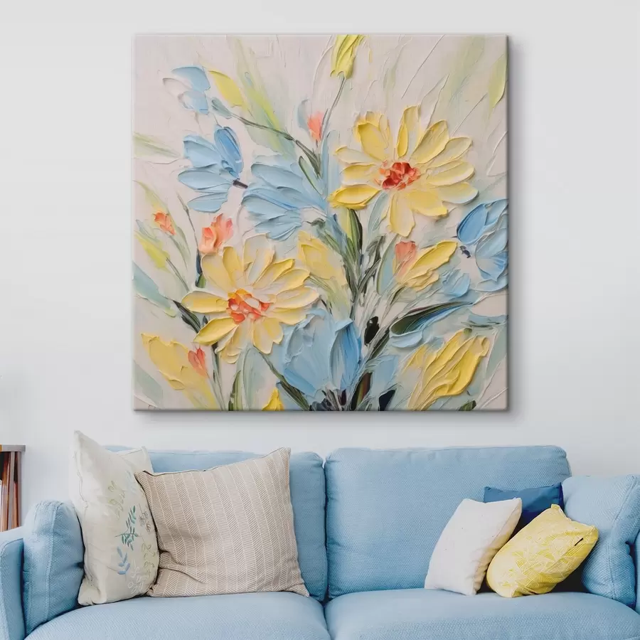 Pilt Abstraktne lillekimp s44832