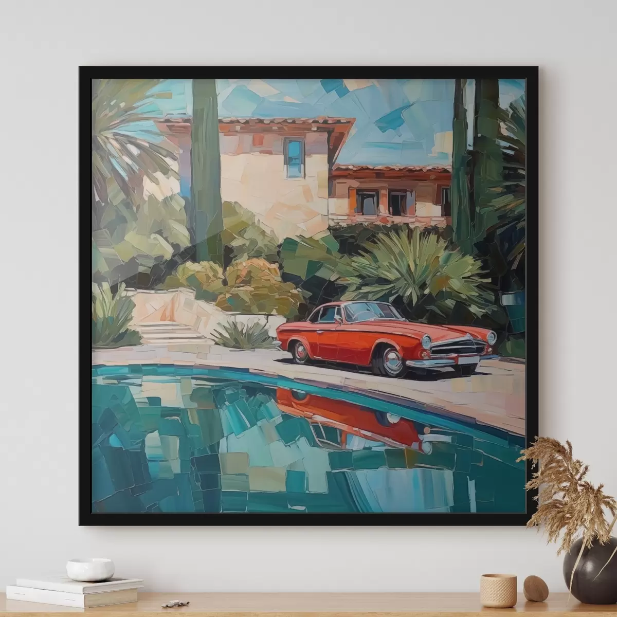 Plakat Auto villa lähedal f44822