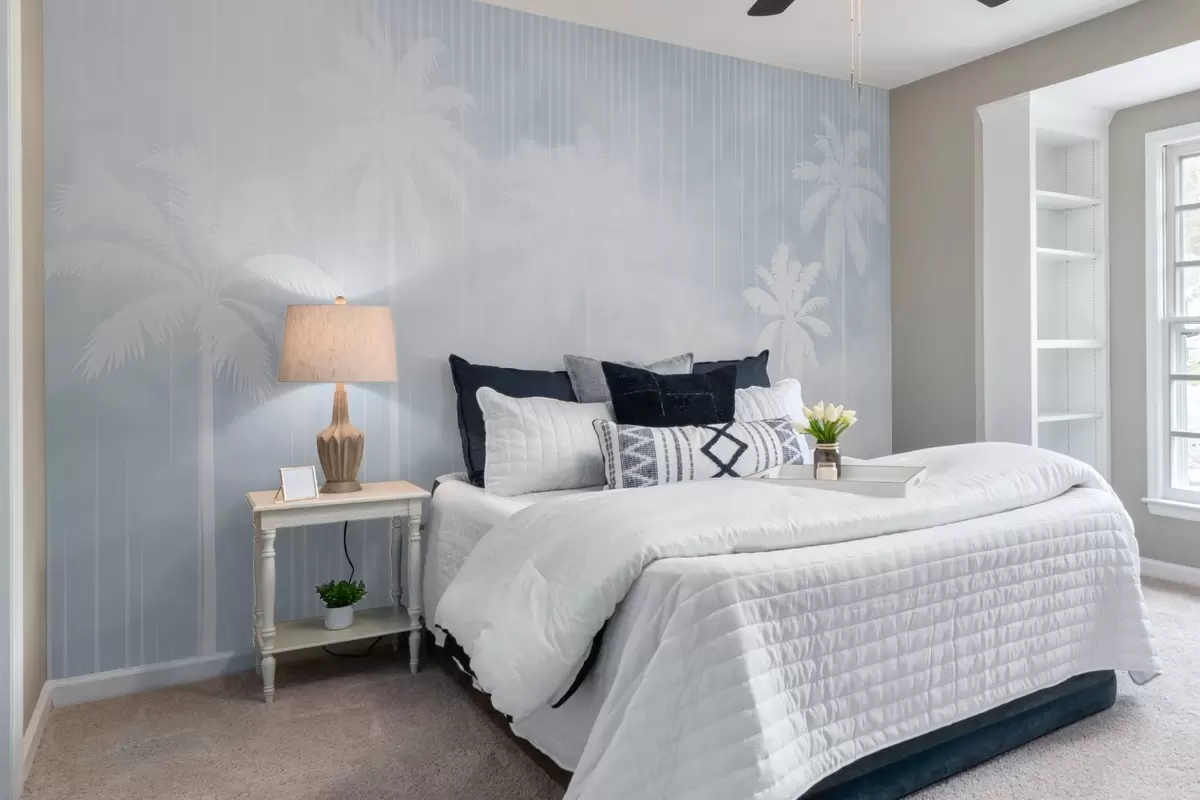 Fototapeedid Palmipuudega udu w04180v1