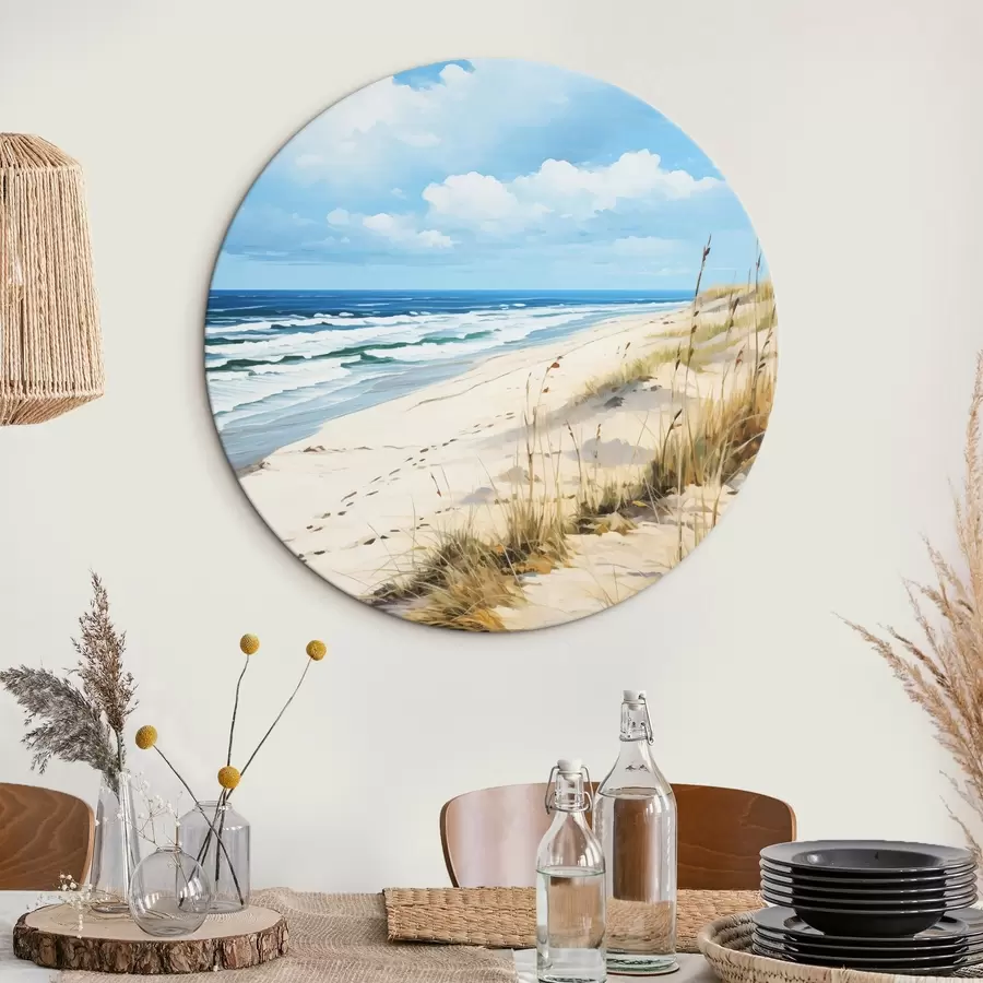 Fototapeedid Rohi rannikul sinise taeva all r44917