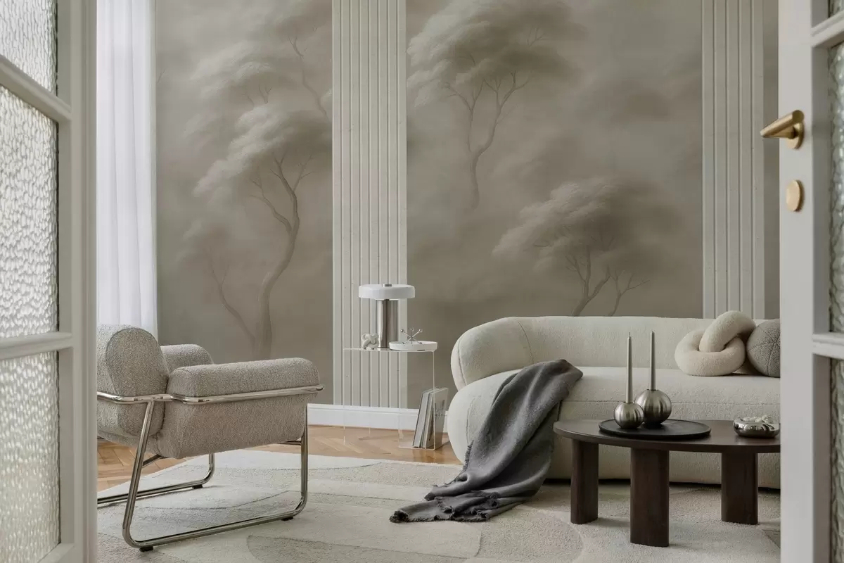 Fototapeedid Mets kohtub paneelikunstiga w04187v1