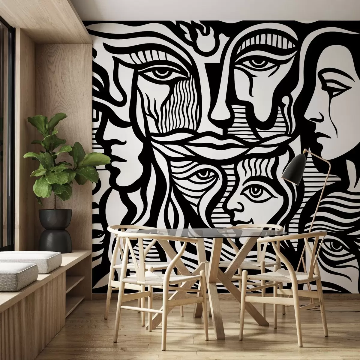 Fototapeedid Abstraktne anatoomia w04191