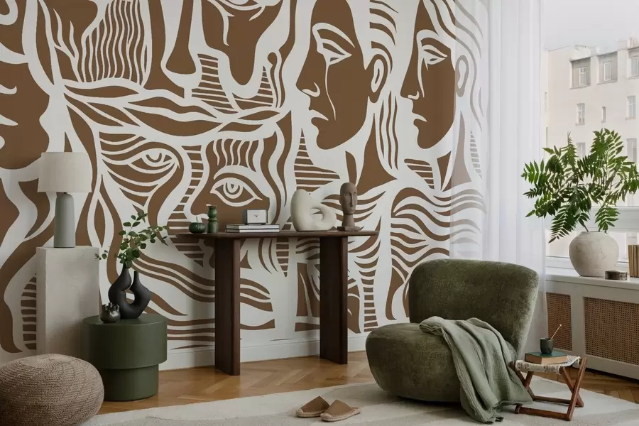 Fototapeedid Abstraktne anatoomia w04191v1