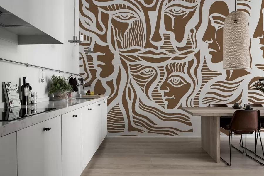 Fototapeedid Abstraktne anatoomia w04191v1