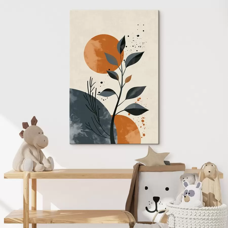 Pilt Päike ja lehed s44959