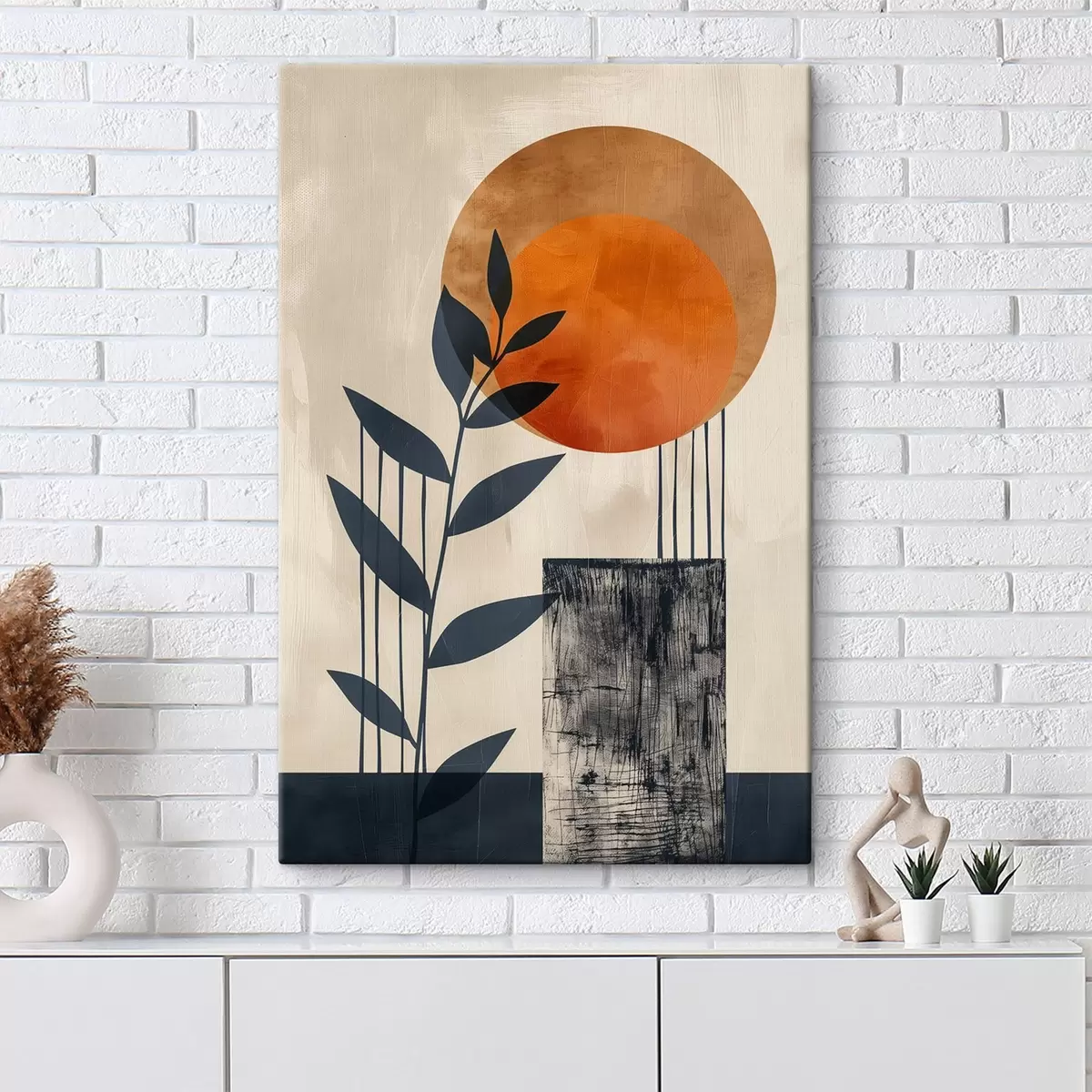 Pilt Päike ja lehed s44961