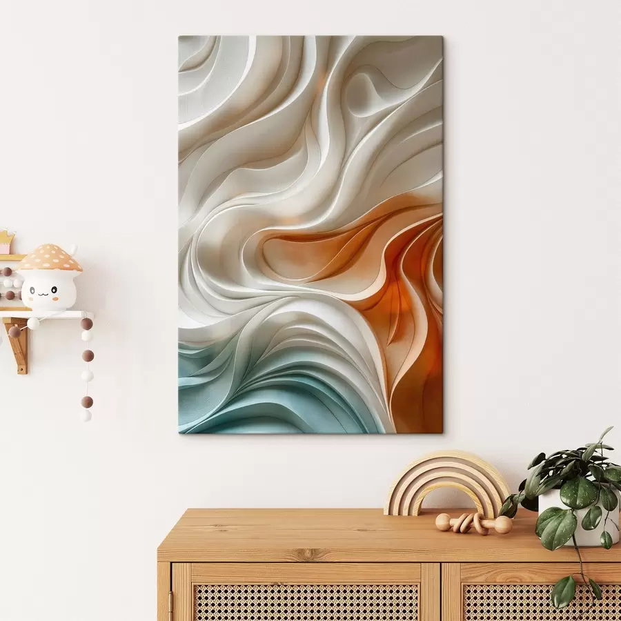 Pilt Abstraktsed värvilised jooned s44967