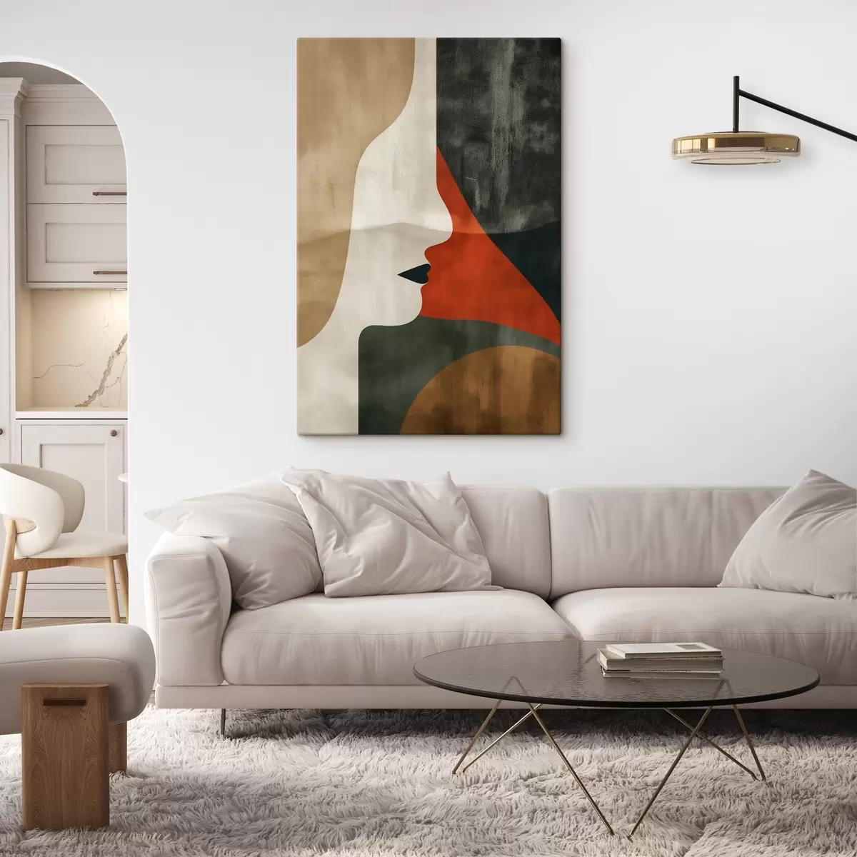 Pilt Nägu ja abstraktsioon s44969