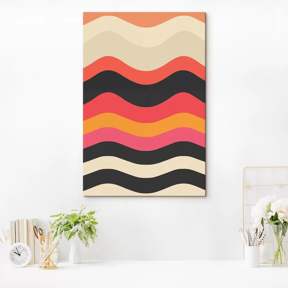 Pilt Abstraktne laineline muster s45005