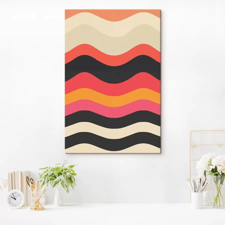 Pilt Abstraktne laineline muster s45005