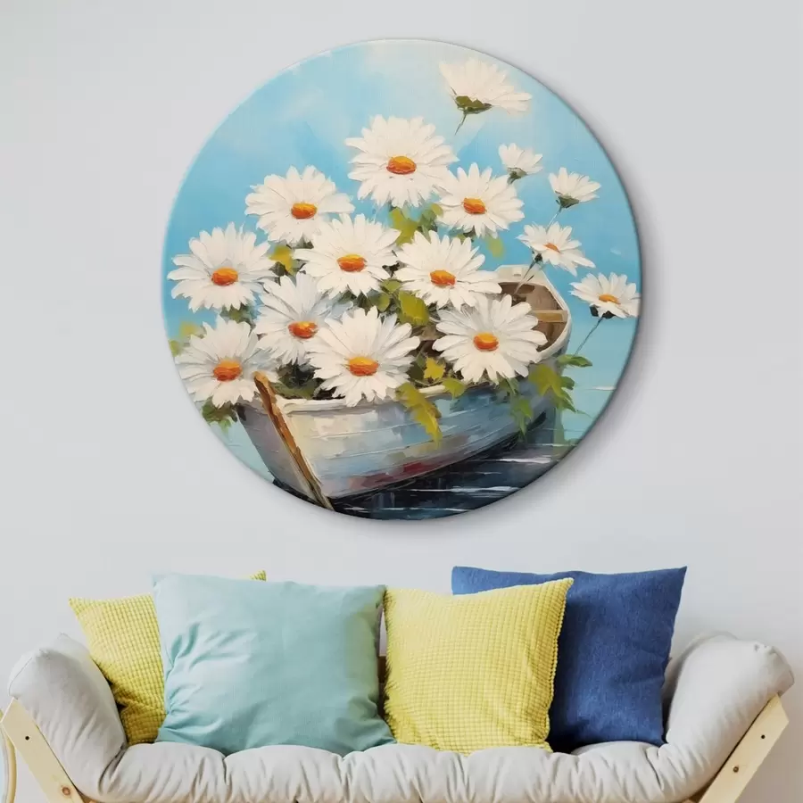 Pilt Daisies paadiga vee peal r44987