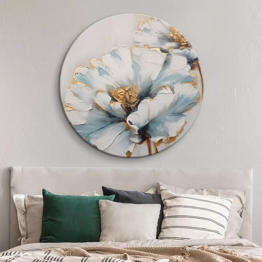 Pilt Sinised ja valged lilled r44989