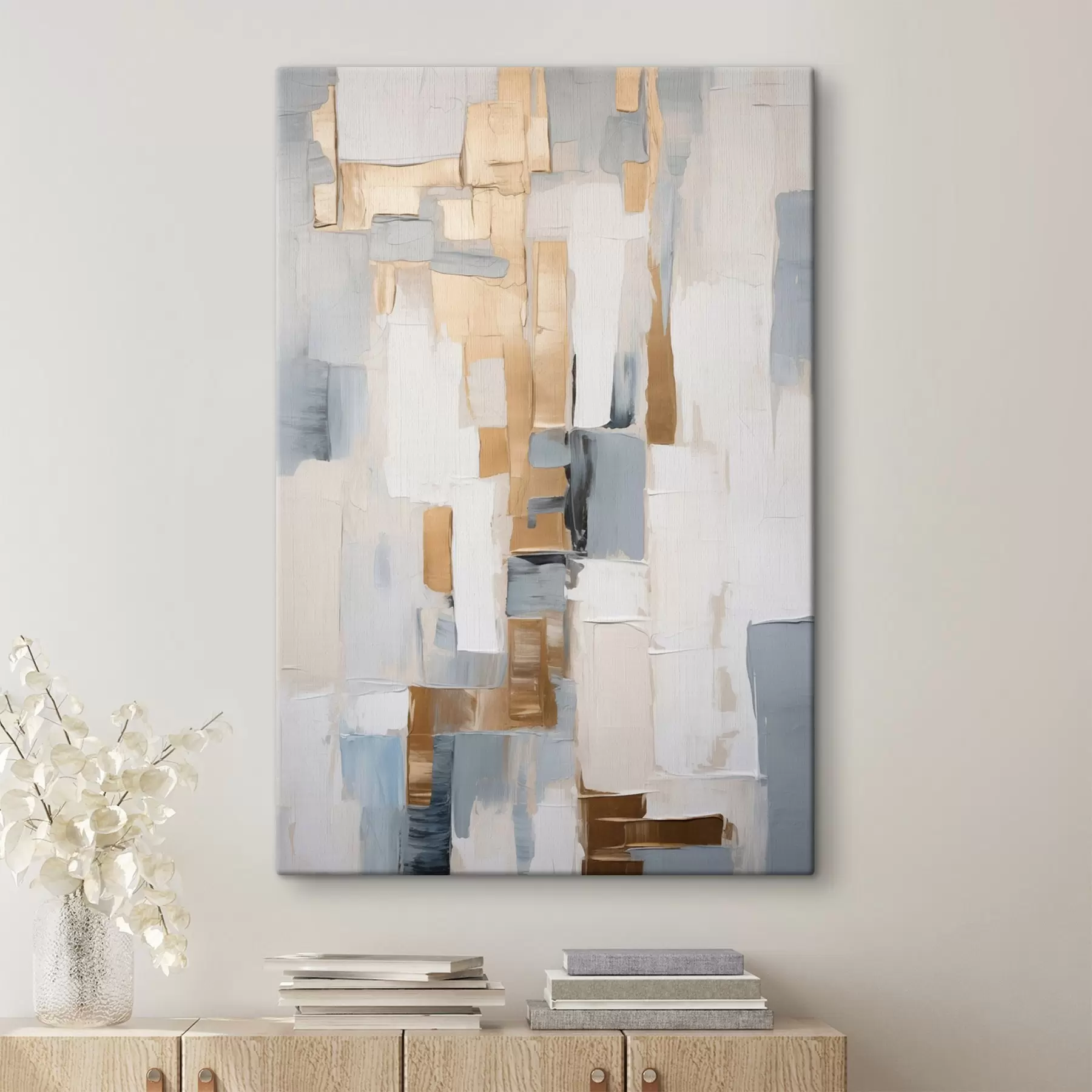 Pilt Kaasaegne abstraktsiooni imitatsioon maali s45010