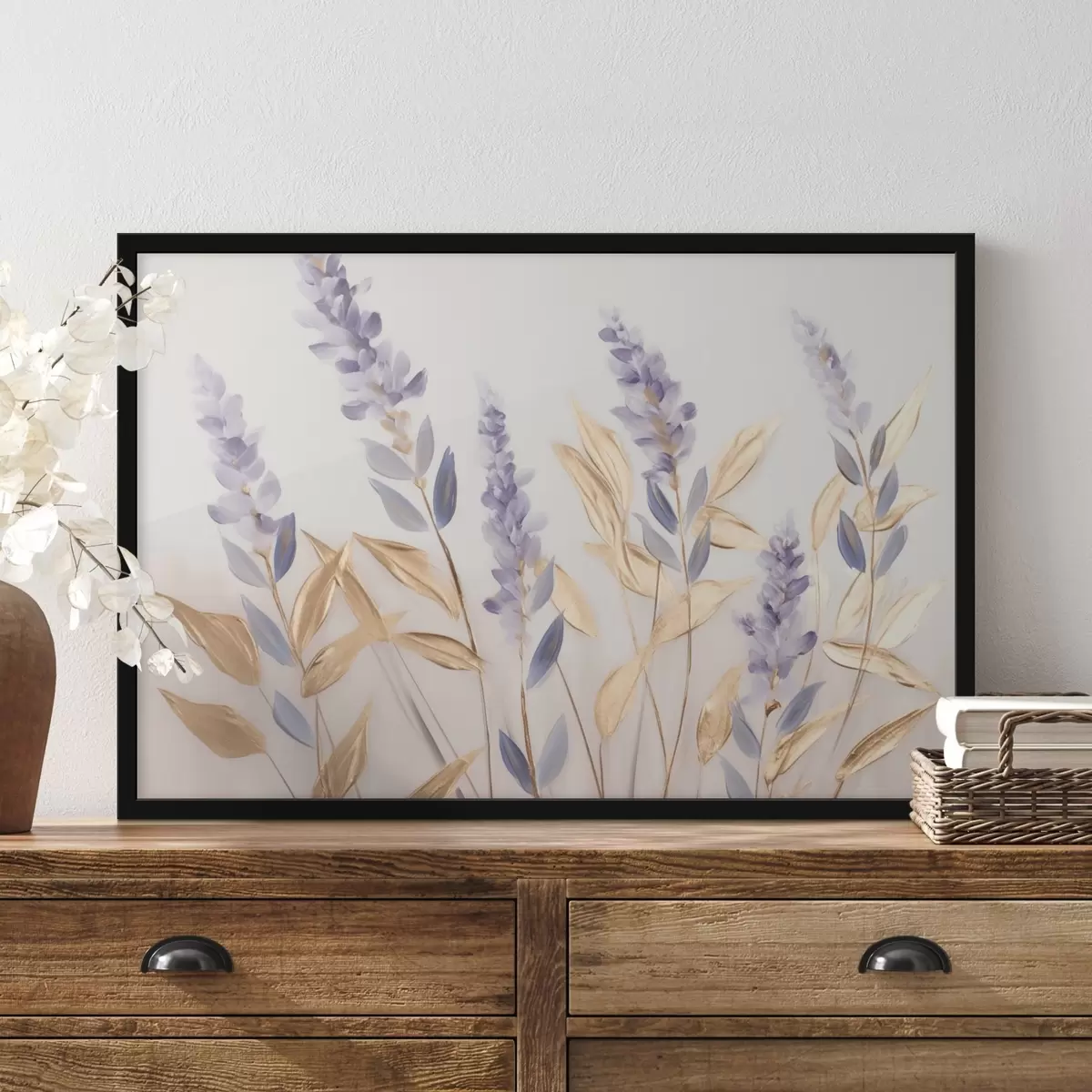 Plakat Lavendli oksad f45011