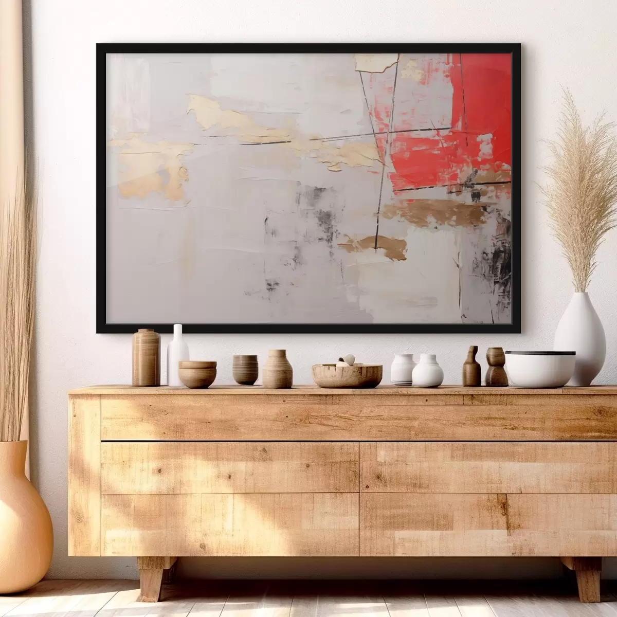 Plakat Kaootiline abstraktsioon f45026