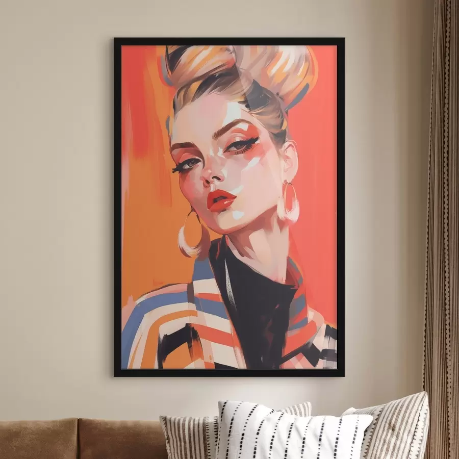 Fototapeedid Särav naine f45080