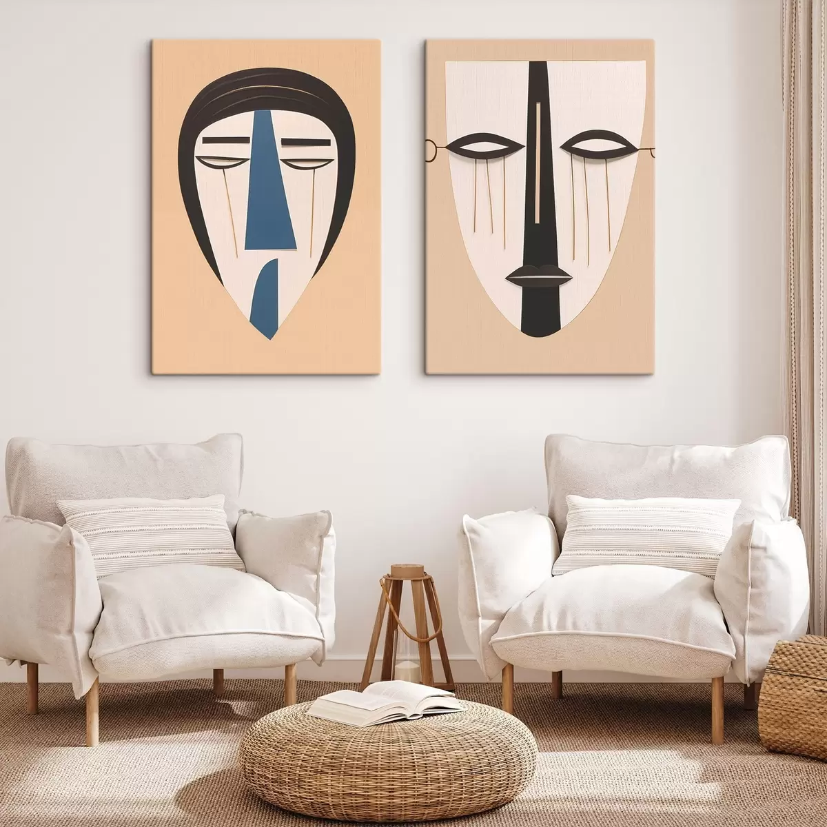 Pilt Abstraktsed näod m00500