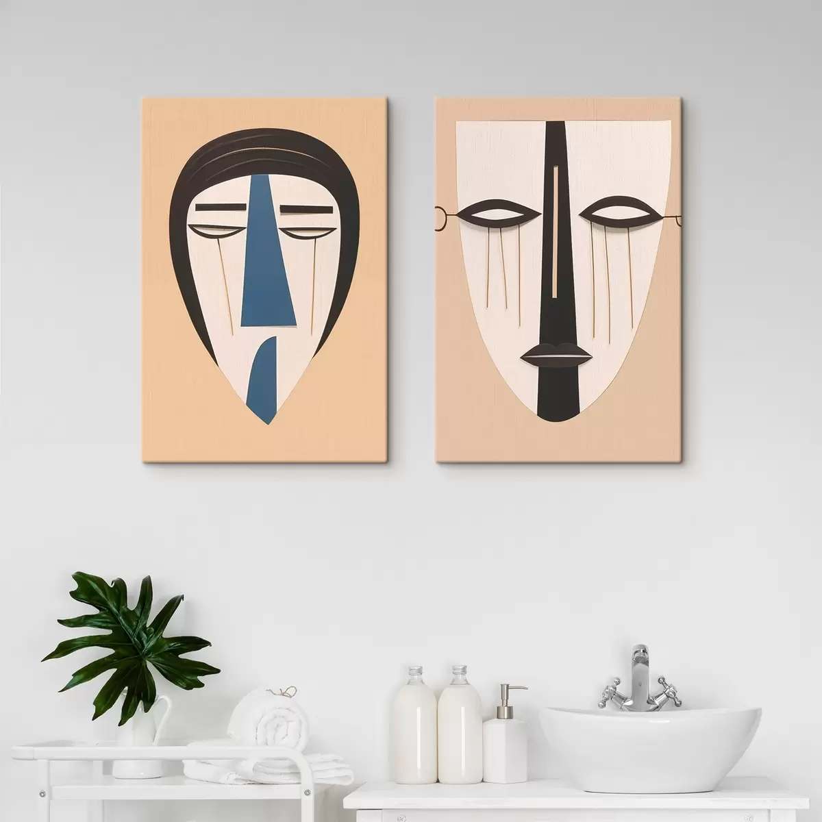 Pilt Abstraktsed näod m00500