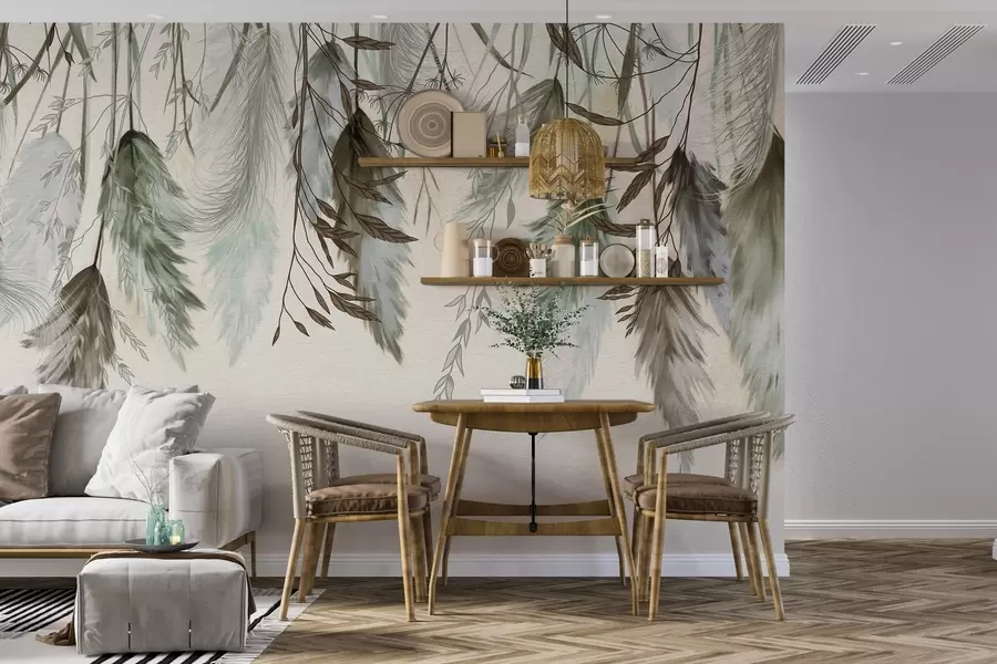 Fototapeedid Kuivatatud lilleõied w04253v2